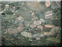 Green granite